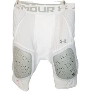 Under Armour Men Compression Shorts Sz L Heatgear Protection Activewear Athletic